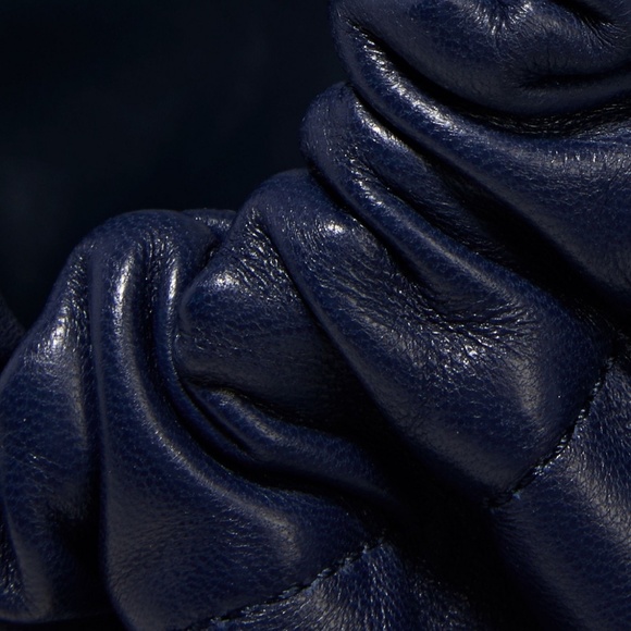 The Row XL Double Circle Lambskin Leather Tote - Picture 6 of 14